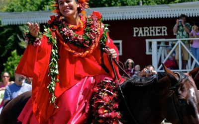The 35th Annual Paniolo Parade in Waimea, Sept. 21, 2013 10-11am.