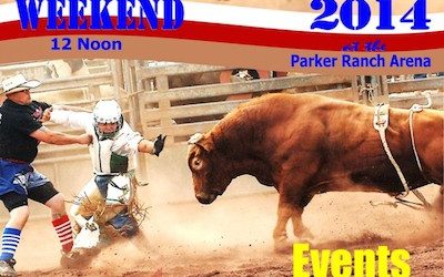 Round Up Club Labor Day Rodeo at Parker Ranch, August 30th & 31st.