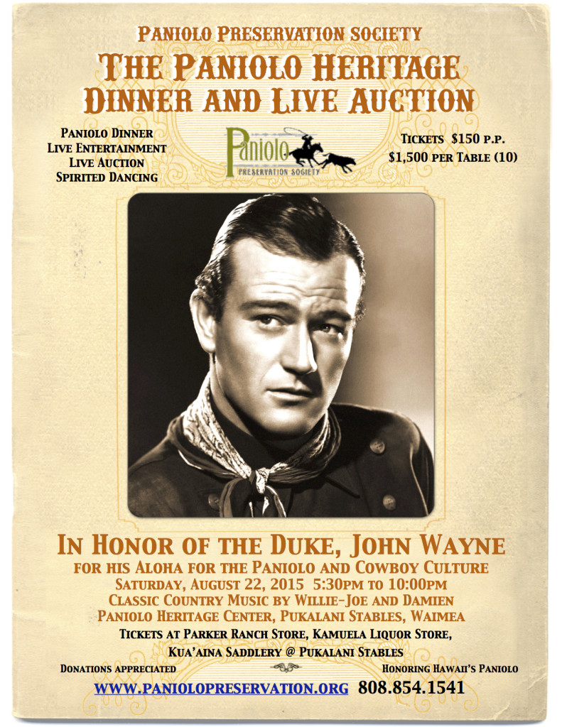 John Wayne Gala 2015 Poster