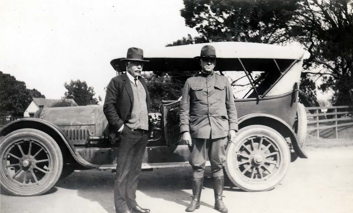 AW Carter and General George Patton