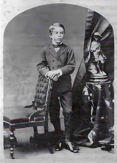 AW Carter at 9 years old